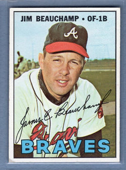 1967 Topps #307 Jim Beauchamp EX  GO225