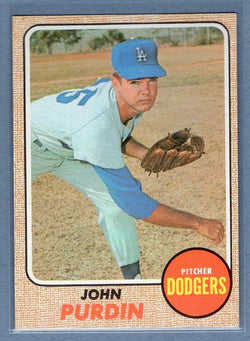 1968 Topps 336 John Purdin VG-EX SET BREAK