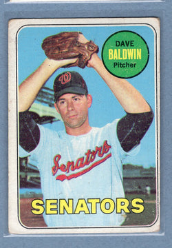 1969 Topps #132 Dave Baldwin VG   GO572