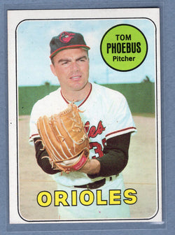 1969 Topps #185 Tom Phoebus (b) EX-MT  GOWABB