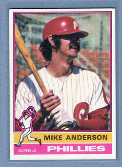 1976 Topps #527 Mike Anderson  EX-MT  GO900
