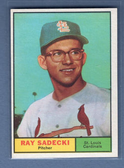 1961 Topps #32 Ray Sadecki(2) NM GO220