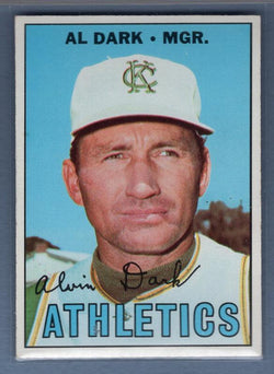 1967 Topps #389 Al Dark NM   GO123