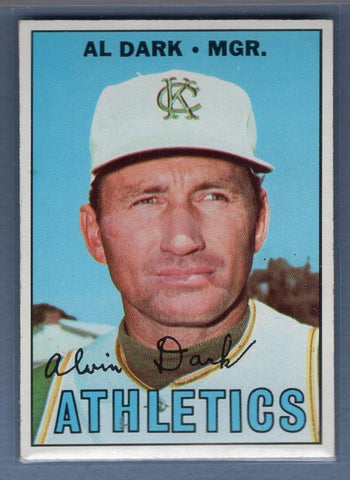 1967 Topps #389 Al Dark NM   GO123