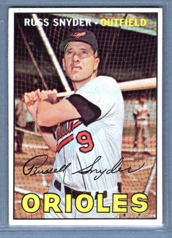 1967 Topps #405 Russ Snyder EX-MT  GO510