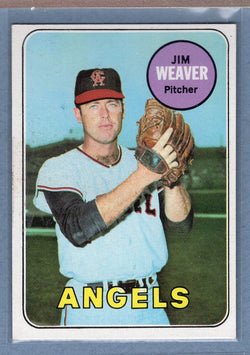 1969 Topps #134 Jim Weaver (st) vg  GOYY3