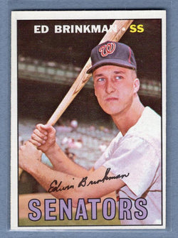 1967 Topps #311 Ed Brinkman EX  GO225