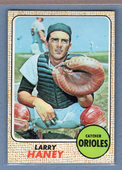 1968 Topps #42 Larry Haney (b) EX-MT  GO339