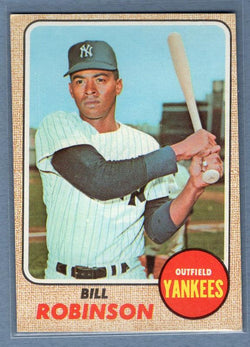1968 Topps 337 Bill Robinson(1) VG-EX SET BREAK