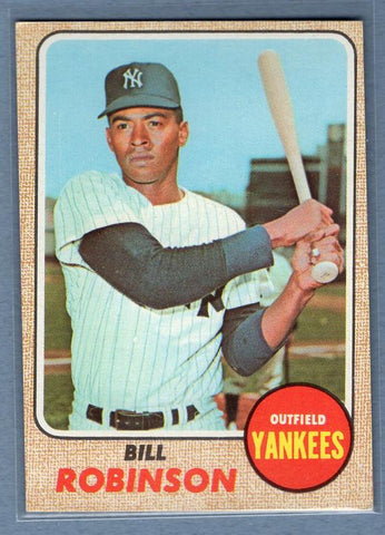 1968 Topps 337 Bill Robinson(1) VG-EX SET BREAK