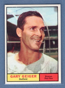 1961 Topps #33 Gary Geiger(1) NM GO220