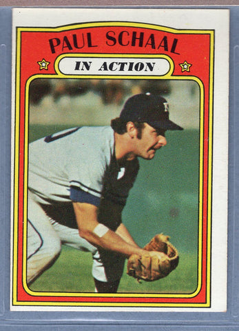 1972 Topps #178 Paul Schaal IA (a) EX-MT  GO544