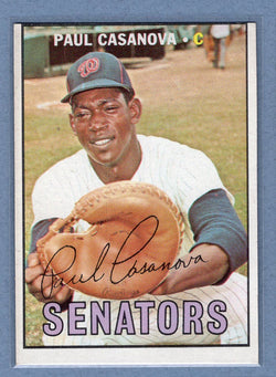 1967 Topps #115 Paul Casanova (a) EX  GO301