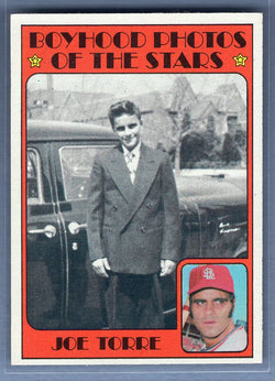 1972 Topps #341 Joe Torre (Boyhood Photo) (HOF) Ex-Nm