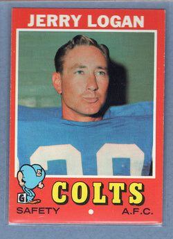 1971 Topps #134 Jerry Logan (c) EX-MT  GO600
