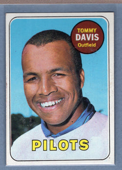 1969 Topps #135 Tommy Davis  EX  GOYY3