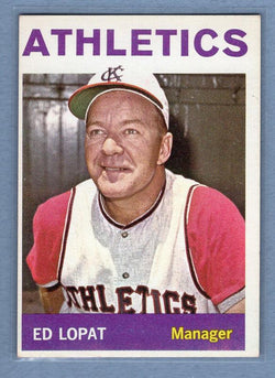 1964 Topps #348 Ed Lopat EX   GO220