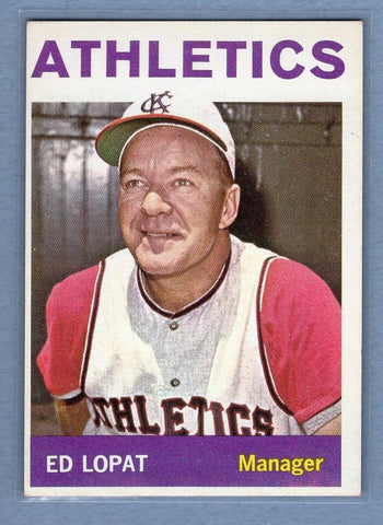 1964 Topps #348 Ed Lopat EX   GO220