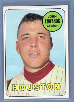 1969 Topps #186 John Edwards (a) EX-MT  GOWABB