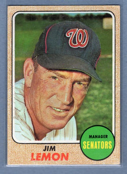 1968 Topps 341 Jim Lemon VG-EX SET BREAK