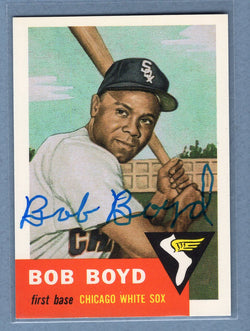 1991 Topps Archives #257 Bob Boyd Autograph Auto signed