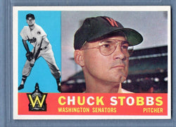 1960 Topps #432 Chuck Stobbs NM  Set Break C