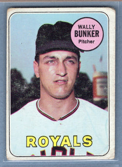 1969 Topps #137 Wally Bunker VG   GO572