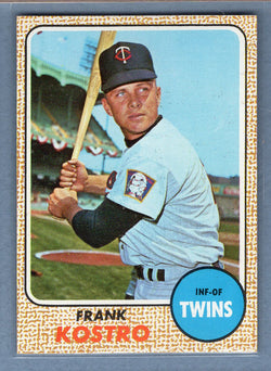 1968 Topps #44 Frank Kostro EX-MT  GO545