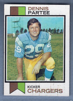 1973 Topps #483 Dennis Partee EX-MT  High Grade Set Break