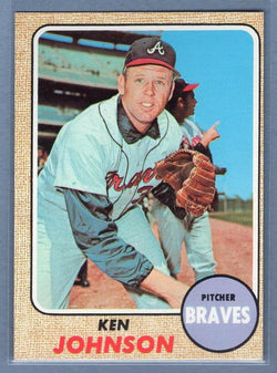 1968 Topps 342 Ken Johnson VG-EX SET BREAK