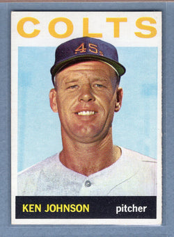 1964 Topps #158 Ken Johnson  EX-MT  GO346