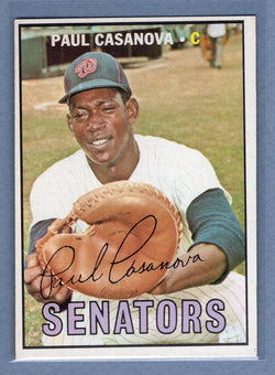 1967 Topps #115 Paul Casanova (c) EX-MT  GO301