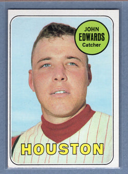 1969 Topps #186 John Edwards (c) EX-MT  GOWABB