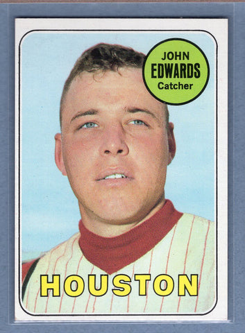 1969 Topps #186 John Edwards (c) EX-MT  GOWABB