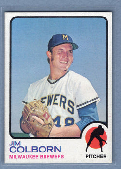 1973 Topps #408 Jim Colborn  EX-MT  GO443