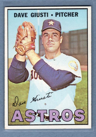 1967 Topps #318 Dave Giusti EX  GO225