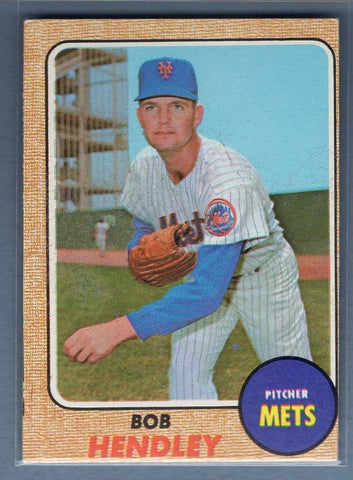 1968 Topps 345 Bob Hendley VG-EX SET BREAK