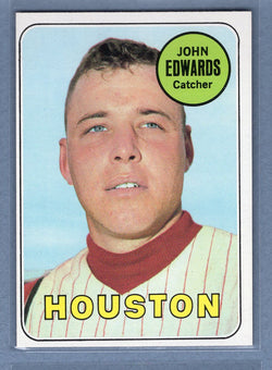 1969 Topps #186 John Edwards (d) EX-MT  GOWABB