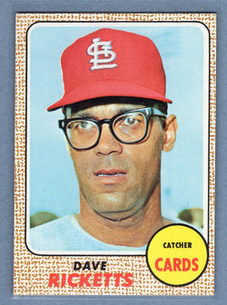 1968 Topps #46 Dave Ricketts EX-MT  GO545