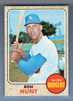 1968 Topps #15 Ron Hunt NM   GO220