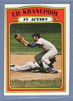 1972 Topps #182 Ed Kranepool IA (a) EX-MT  GO544