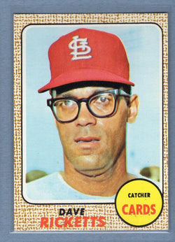 1968 Topps #46 Dave Ricketts (a) EX  GO339