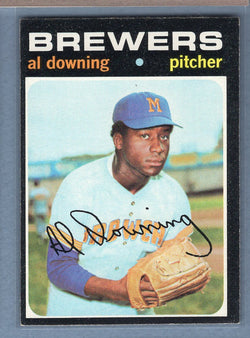 1971 Topps #182 Al Downing (c) EX  GO950