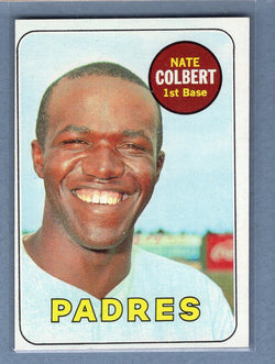 1969 Topps #408 Nate Colbert (a) EX-MT  GOWAYY