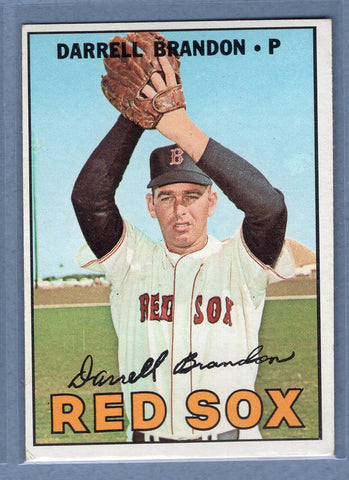 1967 Topps #117 Darrell Brandon EX  GO301
