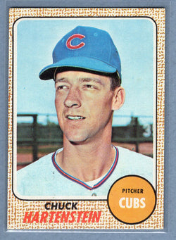 1968 Topps #13 Chuck Hartenstein (c)EX-MT  GO507