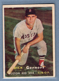 1957 Topps #202 Dick Gernert (a) EX  GO121