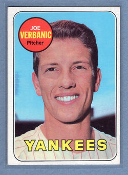 1969 Topps #541 Joe Verbanic (c) EX-MT  GO700