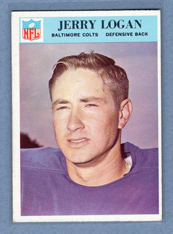 1966 Philadelphia #17 Jerry Logan (1) EX  GO320