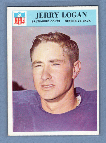 1966 Philadelphia #17 Jerry Logan (1) EX  GO320